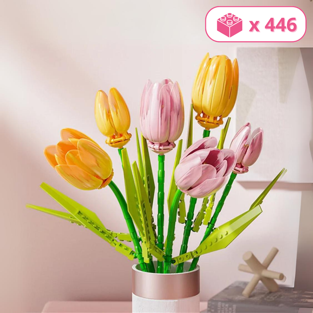 Le bouquet de tulipes